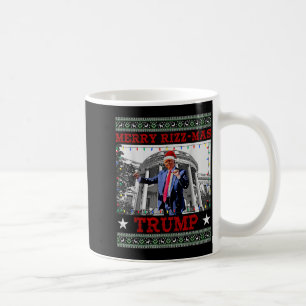 Prettig Kerstmis Trump Grappig Humoristische Trump Koffiemok