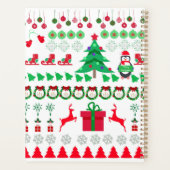 Prettig Kerstmis Ugly Sweater stijl Planner (Achterkant)