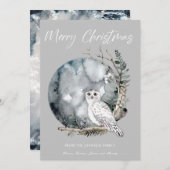 Prettig Kerstmis Vakantiekaart Feestdagenkaart (Voorkant / Achterkant)