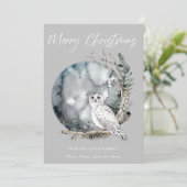 Prettig Kerstmis Vakantiekaart Feestdagenkaart (Staand voorkant)