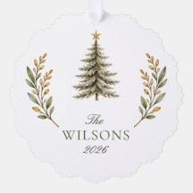 Prettig Kerstmis Winter Cottage Vakantie Familie