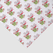 Prettig KerstMuis, Feest Muis Tissuepapier (Detail)