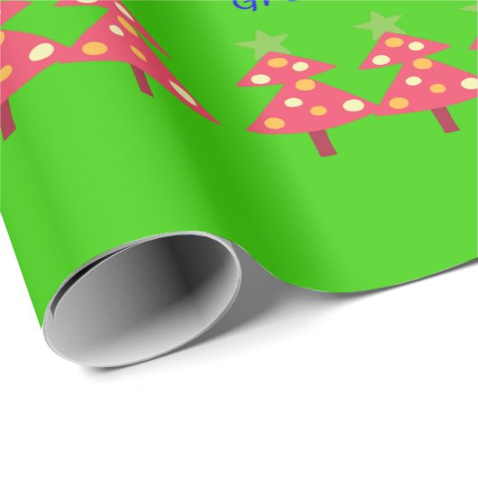 Prettig Kerstseizoen Kerstgroeten Inpakpapier (Rol Hoek)