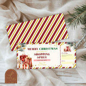 Prettig kerstshopuitje Kerstvoucher Cadeau