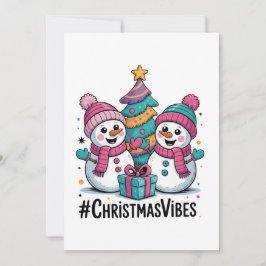Prettig kerstvakantiegevoel feestdagenkaart