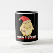 Prettig Kiekmis, Grappige Kerstkip Mok (Midden)