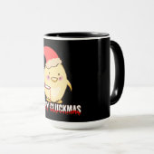 Prettig Kiekmis, Grappige Kerstkip Mok (Voorkant rechts)