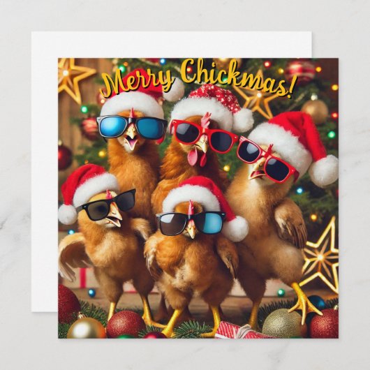 Prettig Kikkermas Feestdagenkaart (Voorkant / Achterkant)