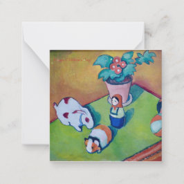 Prettig Kinderdag! Notitiekaartje