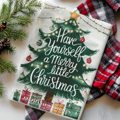 Prettig Klein Kerstboompje Theedoek