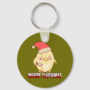 Prettig KliekKerstmis, Grappige Kerstkip Sleutelhanger