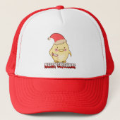 Prettig KliekKerstmis, Grappige Kerstkip Trucker Pet (Voorkant)