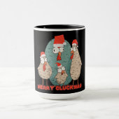 Prettig KliekKerstmis - Grappige Kerstvakantie Mok (Midden)
