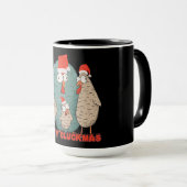 Prettig KliekKerstmis - Grappige Kerstvakantie Mok (Voorkant rechts)