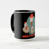 Prettig KliekKerstmis - Grappige Kerstvakantie Mok (Voorkant links)