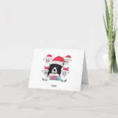 Prettig Koud Weer met Kerstmis Kaart (Achterkant)