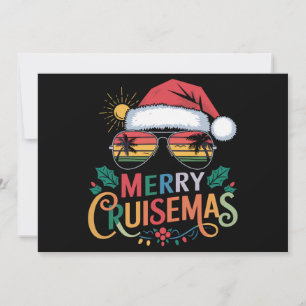Prettig Kruisemas 2024 Kerstman Rendier  Feestdagenkaart