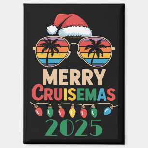 Prettig Kruisfeest 2025 Persoonlijke Kerst Cruise Magneet