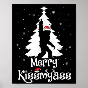Prettig Kusmijn Grappige Bigfoot Yeti Sasquatch Ke Poster
