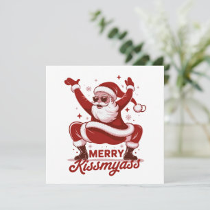 Prettig Kusmijndere Sarkastisch Kerstmis Sarcasme  Feestdagenkaart