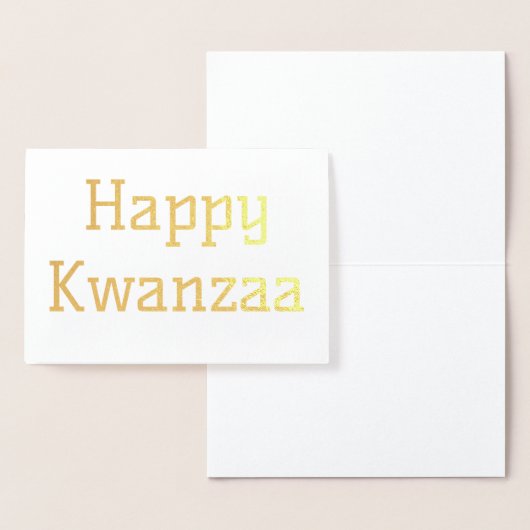 Prettig Kwanzaa Folie Kaarten (Display)