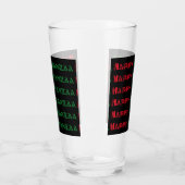 Prettig Kwanzaa Groet 2 Glas (Links)