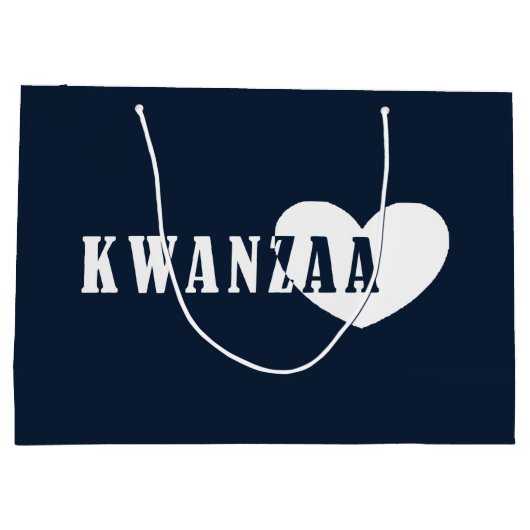 Prettig Kwanzaa Groot Cadeauzakje (Achterkant)