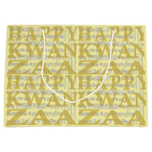 Prettig Kwanzaa Groot Cadeauzakje (Voorkant)