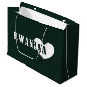 Prettig Kwanzaa Groot Cadeauzakje (Voorkant Gekanteld)