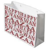 Prettig Kwanzaa Groot Cadeauzakje (Achterkant Gekanteld)