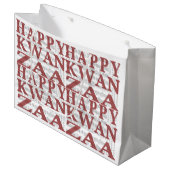 Prettig Kwanzaa Groot Cadeauzakje (Voorkant Gekanteld)