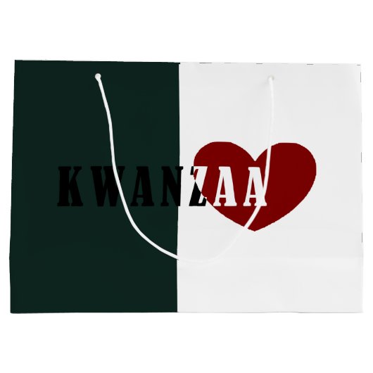 Prettig Kwanzaa Groot Cadeauzakje (Achterkant)
