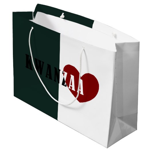 Prettig Kwanzaa Groot Cadeauzakje (Achterkant Gekanteld)