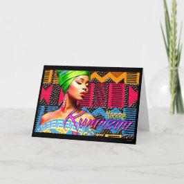 Prettig Kwanzaa Kaart