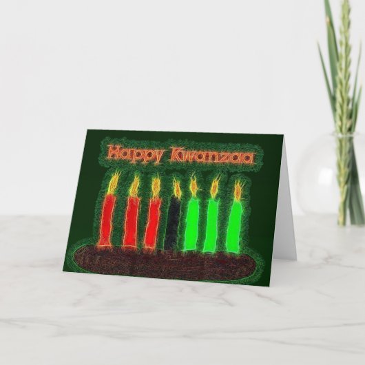 Prettig Kwanzaa Kaart (Voorkant)