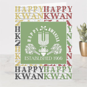 Prettig Kwanzaa Kaart