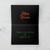 Prettig Kwanzaa Kaart (Binnen)