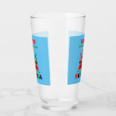 Prettig Kwanzaa Kinara Glas (Links)
