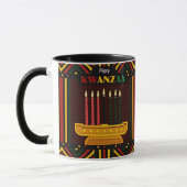 Prettig Kwanzaa PopArt Mok (Links)