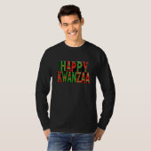 Prettig Kwanzaa T-shirt (Voorkant volledig)