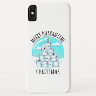 Prettig Kwarantaine Kerstboom Toiletpapier Case-Mate iPhone Case