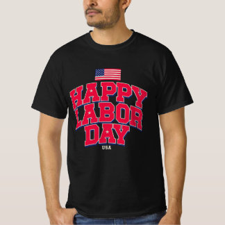 Prettig Labor Day 2026 Ter ere van Amerikaanse arb T-shirt