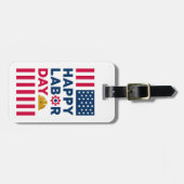 Prettig Labor Day, Verenigde Staten Bagagelabel (Voorkant horizontaal)