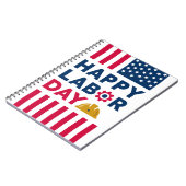 Prettig Labor Day, Verenigde Staten Notitieboek (Linkerzijde)