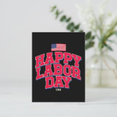 Prettig Labor Day - vieren van Amerikaanse arbeide Briefkaart (Staand voorkant)