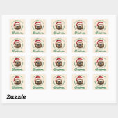 Prettig LuiaardKerstmis, Stickers (Vel)
