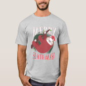 Prettig LuiaardKerstmis T-shirt (Voorkant)