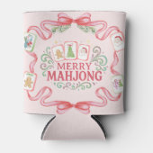 Prettig Mahjong | Kerstmis Blikjeskoeler (Voorkant)