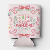Prettig Mahjong | Kerstmis Blikjeskoeler (Achterkant)