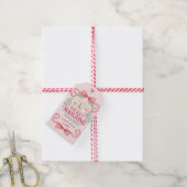 Prettig Mahjong | Kerstmis Cadeaulabel (Met Touw)